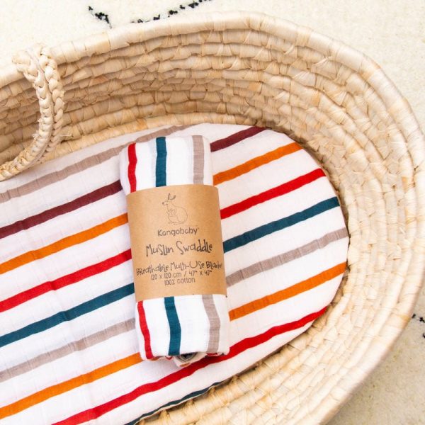 Children's Kangobaby 100% Cotton Muslin Swaddle - Living Simply House